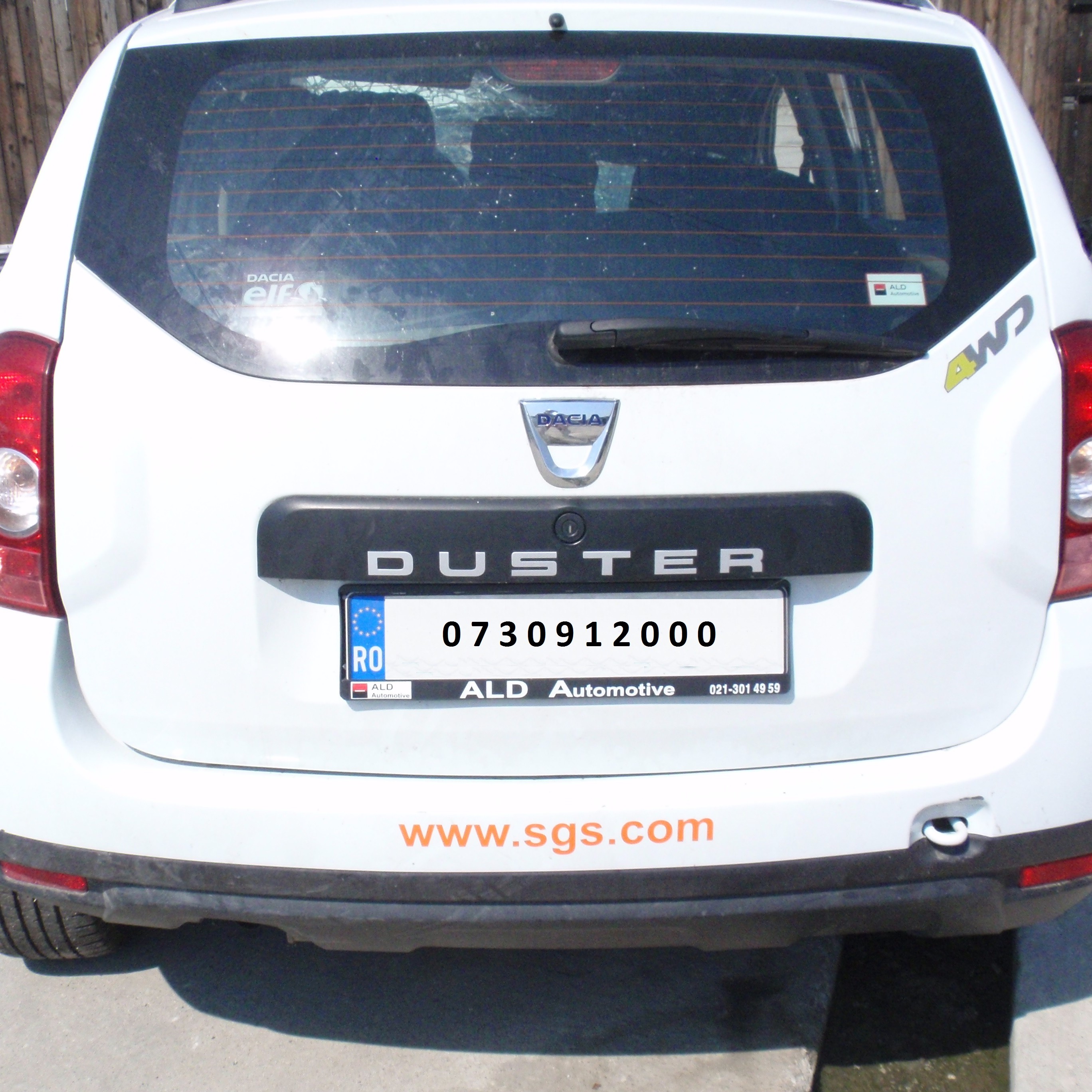 spate dacia duster