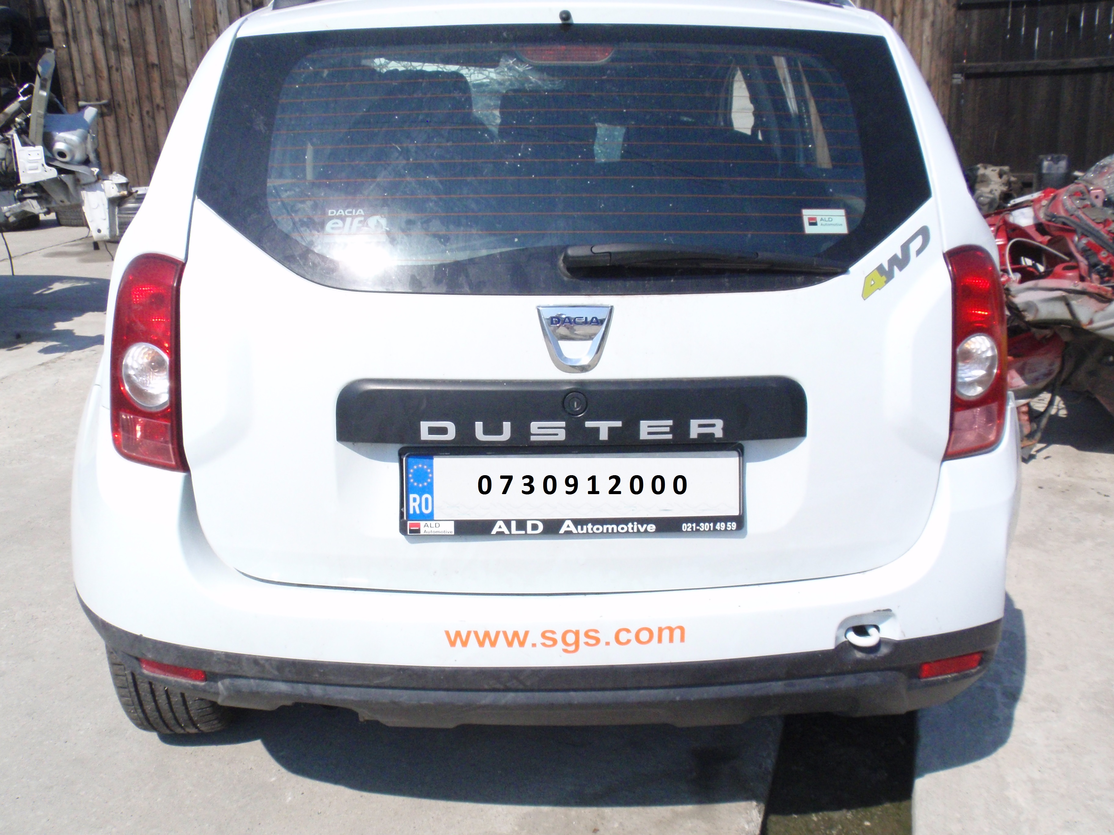 spate dacia duster