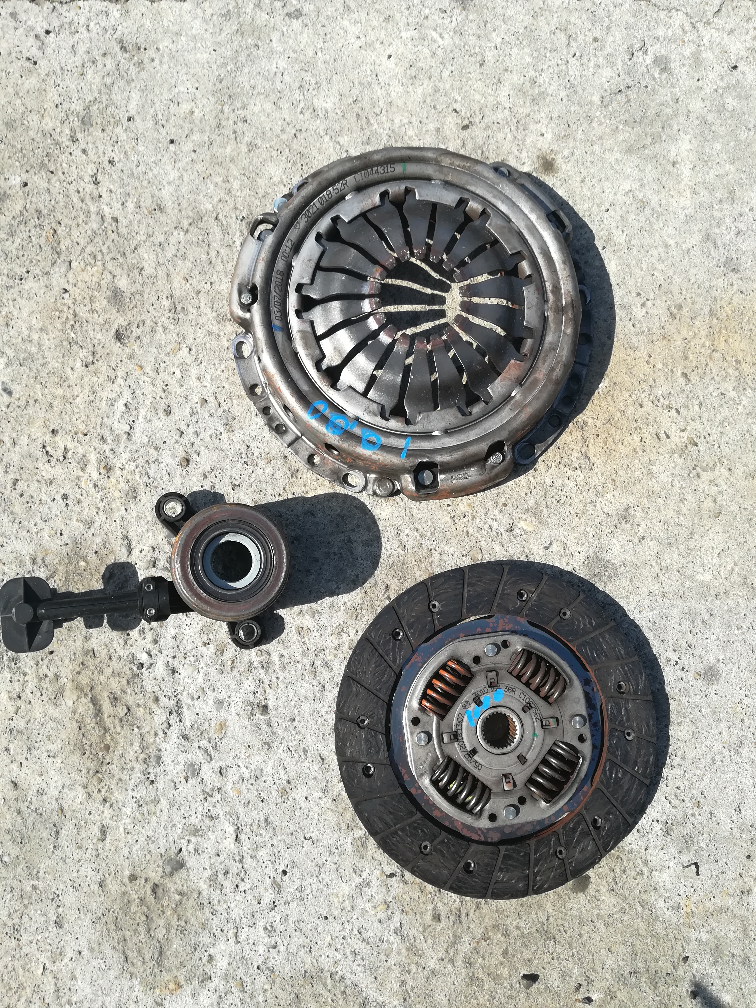 kit ambreiaj motor 1.0